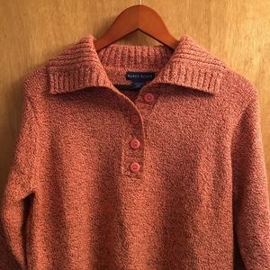 Karen Scott Sweaters - 4 Button Down Sweater Karen Scott Sweaters - 4 Button Down Sweater